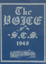 Stamford Central School 1948 yearbook cover photo