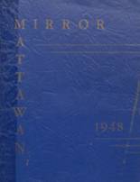 Mattawan High School 1948 yearbook cover photo