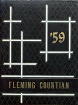 Fleming County High School 1959 yearbook cover photo