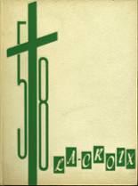 St. Patrick High School 1958 yearbook cover photo