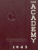 Onondaga Valley Academy 1945 yearbook cover photo