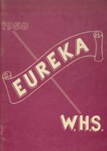 Woodstock High School 1958 yearbook cover photo