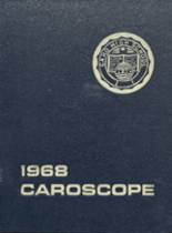 Caro High School 1968 yearbook cover photo