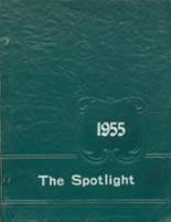 Luray High School 1955 yearbook cover photo