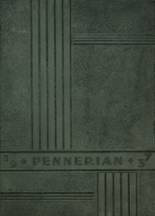 Penn High School 1937 yearbook cover photo