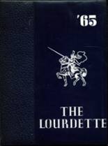 Lourdes High School 1965 yearbook cover photo