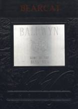 Baldwyn High School 1990 yearbook cover photo