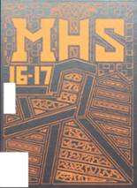 Marshfield High School 2017 yearbook cover photo