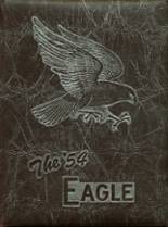 Sayre High School 1954 yearbook cover photo