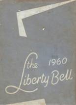 Liberty Junior-Senior High School 1960 yearbook cover photo