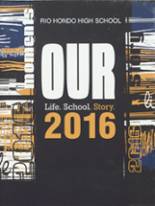 Rio Hondo High School 2016 yearbook cover photo