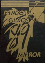 Pandora Gilboa High School 1989 yearbook cover photo