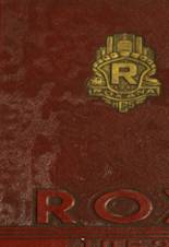 Roxana High School 1953 yearbook cover photo