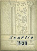 Scottdale High School 1956 yearbook cover photo