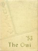 1953 Smith County High School Yearbook from Carthage, Tennessee cover image