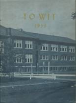 Witt High School 1953 yearbook cover photo