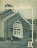 Derry Township High School 1951 yearbook cover photo