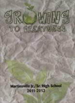 Martinsville Community High School 2012 yearbook cover photo