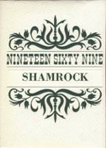 Shamrock High School 1969 yearbook cover photo