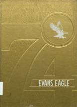 1974 Evans High School Yearbook from Evans, Louisiana cover image