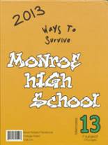 Monroe High School 2013 yearbook cover photo