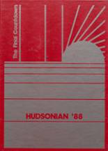 Hudson High School 1988 yearbook cover photo