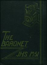 Johnstown High School 1951 yearbook cover photo