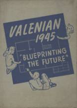 Valparaiso High School 1945 yearbook cover photo