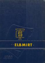 1958 Trimble High School Yearbook from Bedford, Kentucky cover image