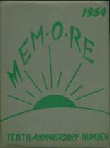 Johnstown Mennonite School 1954 yearbook cover photo