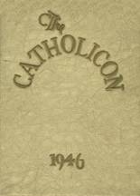 Catholic Central High School 1946 yearbook cover photo