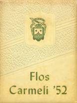 Mt. Carmel High School 1952 yearbook cover photo