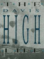 Davis High School 1992 yearbook cover photo