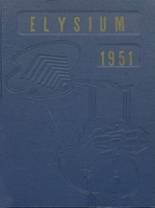 Blissfield High School 1951 yearbook cover photo