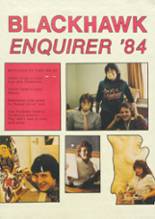 Baldwin-Woodville High School 1984 yearbook cover photo