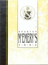 1992 Emery High School Yearbook from Castle dale, Utah cover image
