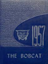 Upton High School 1957 yearbook cover photo