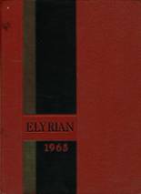 Elyria High School 1965 yearbook cover photo