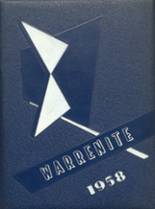 1958 Warren High School Yearbook from Warren, Michigan cover image