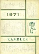 Pine-Richland High School 1971 yearbook cover photo