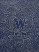 Westerly/Ward High School 1955 yearbook cover photo