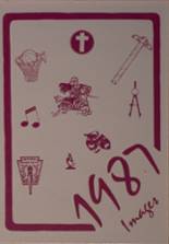 Lutheran High School 1987 yearbook cover photo