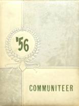 Community High School 1956 yearbook cover photo