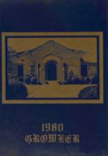 Piedmont High School 1980 yearbook cover photo