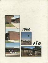 Ft. Gibson High School 1986 yearbook cover photo