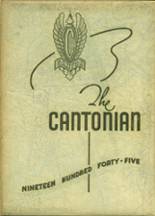 Canton High School 1945 yearbook cover photo