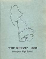 1952 Stonington High School Yearbook from Stonington, Maine cover image