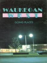 Waukegan High School 1987 yearbook cover photo