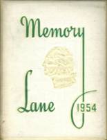 1954 Washington High School Yearbook from South bend, Indiana cover image