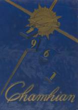 Chamblee High School 1961 yearbook cover photo
